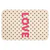 Love - Stippen - Roze Badmat klein -3d