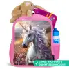 Pastel parelhoorn Kinderrugzak - Roze middel -inhoud_NL