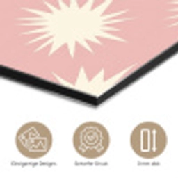 Zonnen - Patroon - Roze aluminium wit klein 46 -closeup_DE