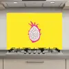 Illustratie - Drakenvrucht - Kleurrijk keuken achterwand spatscherm klein -3d_website
