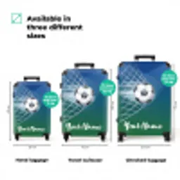 Goal-getter blauw NBS - Handbagage koffer - Kinderen Unisex middel zzzzzzVergelijking_3EN