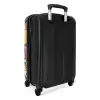 Monster met Stippen NBS - Handbagage koffer - Kinderen Unisex middel -achterkant