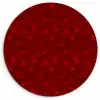 Rood - Vogel - Patroon Wandcirkel plexiglas klein 852 -3d