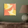 Vogels - Cirkels - Geel plexiglas 5mm klein -sfeer3