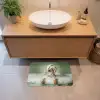 Hond - Bad - Champagne - Handdoek Badmat klein -sfeer1