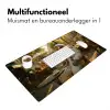 Wijn - Rood - Terras - Koffie Muismat XXL klein -sfeer4