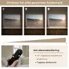 Zon - Duinen - Strand - Vuurtoren Light Box met batterij (Wandlamp) middel -USP_dimbaarNL
