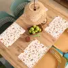 Terrazzo -  Patroon - Kleurrijk - Zalm Placemat vinyl groot 368 -zzsfeer5_Kitchenyeah-website