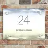 Aquarelachtergrond - Klassiek Naambord Rechthoek middel -sfeer3