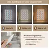 Traditioneel - Tegel - Oranje Light Box met kabel (Tafellamp) klein 925 -USP_lichtkleurNL