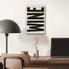 Zwart - Wijn - Decoratie - Vintage aluminium wit klein -sfeer5