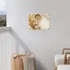Granen - Hout - Kom - Beige tuinposter los doek klein -sfeer8