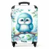 Boudewijn blauwvacht Koffer - NBS - Handbagage middel -productfoto_recht