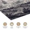 Mistig - Berglandschap - Illustratie poster papier klein -closeup_NL
