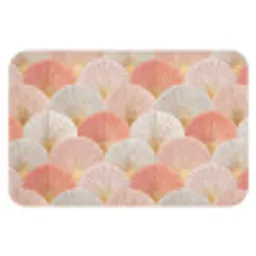 Waaiers - Goud - Roze Badmat klein 997 -3d