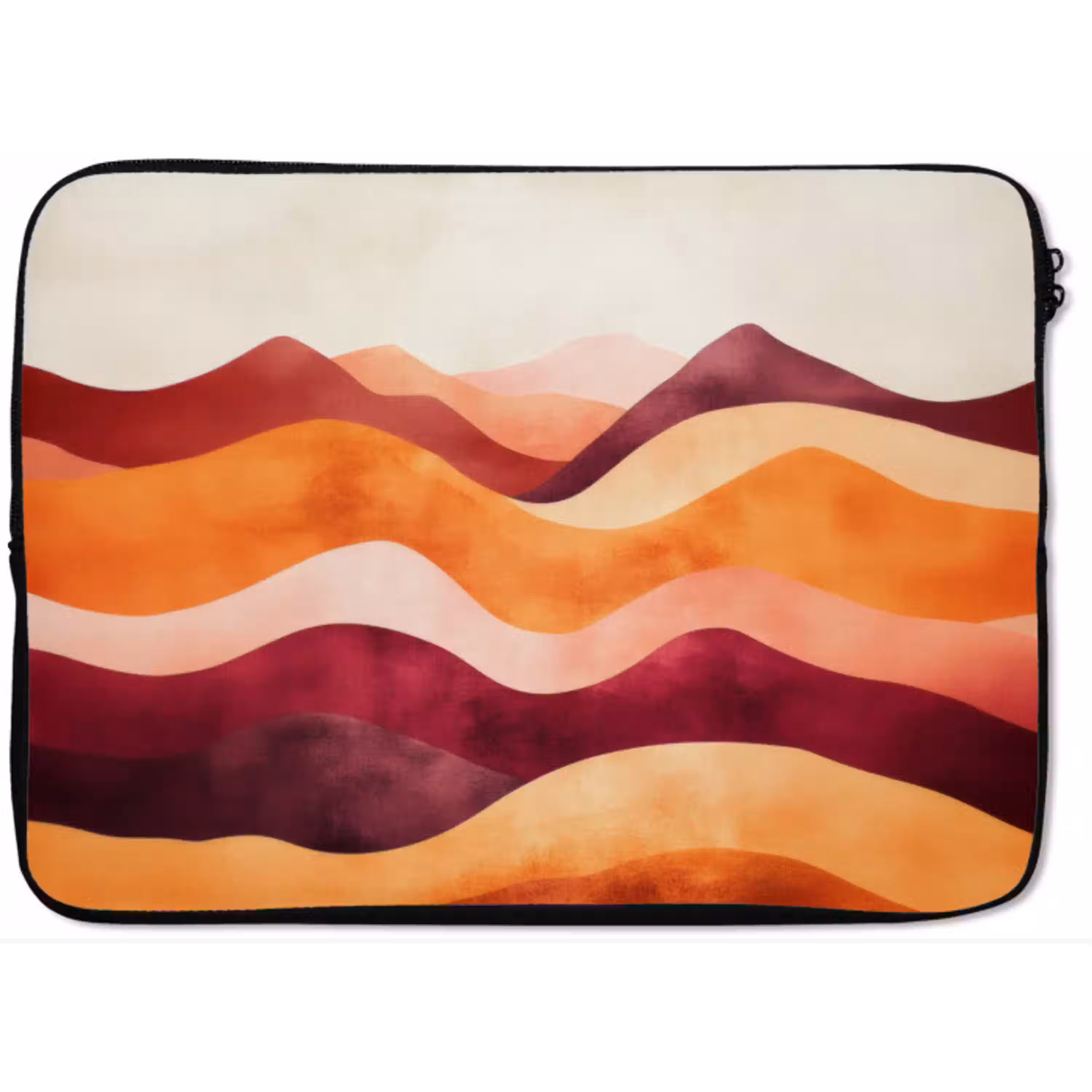 Abstract - Landschap - Golven laptophoes neopreen klein -zkaufland3dotto