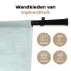 Krokodil - Leer - Mint - Groen Wandkleed katoen klein 269 -sfeer2