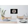 Rose - Strik - Bestek Muursticker klein -eettafel