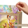 Hertje - Eekhoorn - Bloemenveld - Kleurrijk Light Box met kabel (Kinderlampje) klein -USP_websiteprintNL