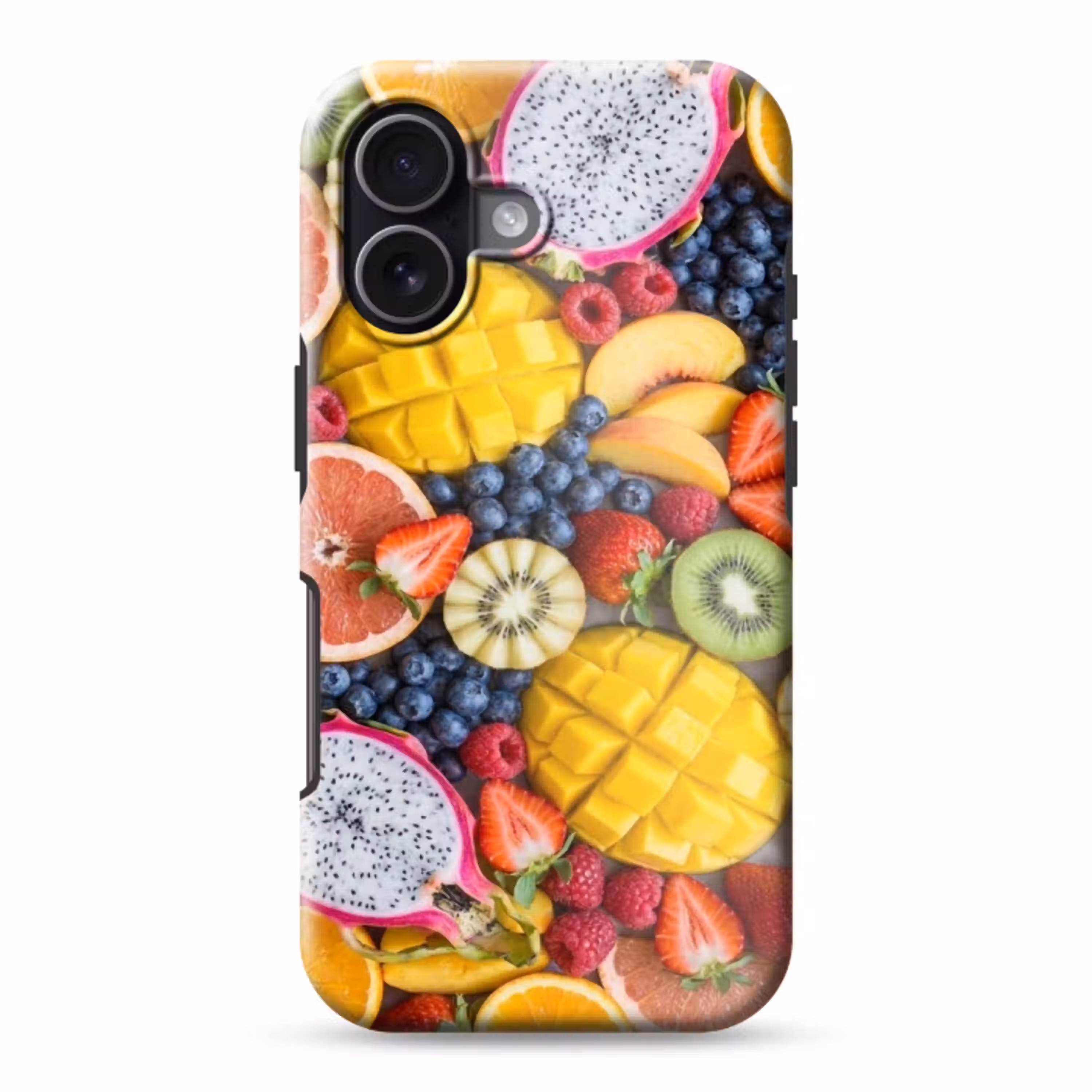 Fruit - Versneden - Kleurrijk - Eten - Gezond Toughcase MagSafe Apple iPhone 17 klein -3d