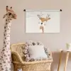 Hert - Bosdieren - Beige Wandkleed katoen klein -wsfeer5_kind
