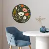 Bloemen - Illustratie - Groen Fotolijst rond zonder passe partout klein -sfeer2