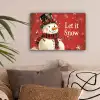 Sneeuwpret - Winter - Sneeuwpop canvas 2cm klein -sfeer1