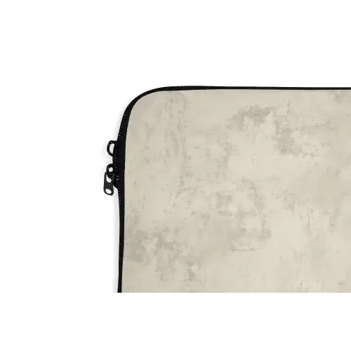 Patroon - Organisch - Beige laptophoes neopreen klein 279 -detail