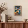 Graffiti - Hert - Dier - Kleurrijk Light Box met kabel (Tafellamp) klein -sfeer2