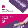 Mucho amor - Paars - Grafisch Inductie beschermer vinyl 3mm klein -wsfeer6_website