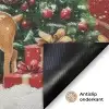 Feestvreugde - Winterbos - Kleurrijk Deurmat klein -antislip_NL