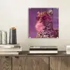 Panter - Zonnebril - Kauwgombel - Roze plexiglas 5mm klein -sfeer1