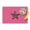 Ster - Luipaard - Print - Roze Placemat vinyl groot -zzzproduct_Kitchenyeah-website