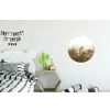 Marmer - Goud - Bruin - Textuur - Marmerlook Wandcirkel aluminium klein -kinderkamer