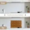 Dier - Oranje - Tijger keuken achterwand spatscherm klein 900 -voor_na_NL
