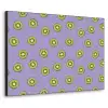 Kiwi - Patroon - Paars Textielframe zwart klein 947 -3d