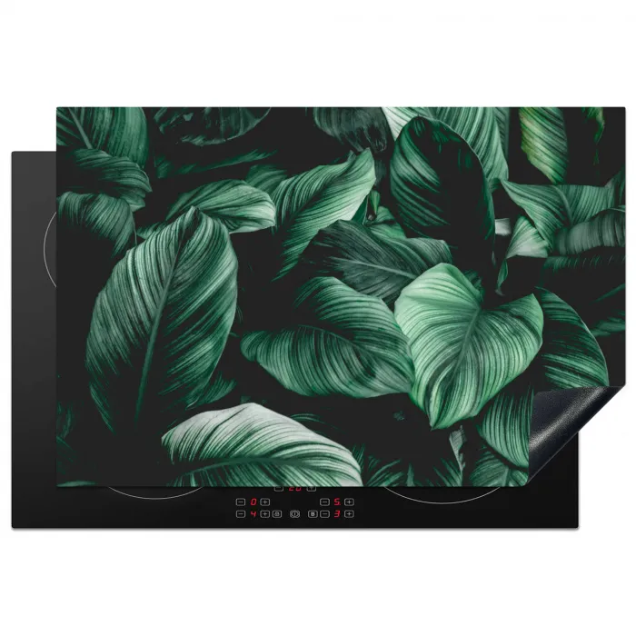 Jungle - Bladeren - Tropisch - Planten - Natuur Inductie beschermer vinyl 3mm klein -3d