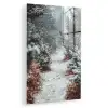 Bos - Winter - Bomen - Natuur - Pad - Sneeuw plexiglas 5mm klein -zzzproduct_nieuw