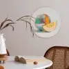 Disco - Discobal - Meloen - Pastel Akoestische PET Vilt - Rond klein -sfeer3