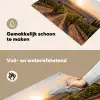 Wijngaard - Zonsondergang - Landschap Inductie beschemer met haakjes klein -ky-schoon-nl