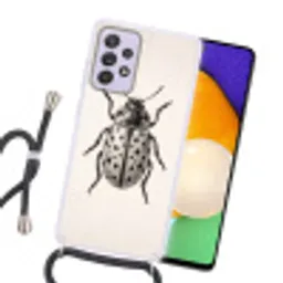 Kever - Insect - Vintage Hoesje Samsung Galaxy A52 5G met koord klein -sfeer1