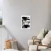 Coffee - Espresso - Koffiemachine - Kop Tuinposter op houten frame 2 cm dik klein -sfeer1