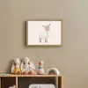 Schaap - Boerderij dier - Dieren Light Box met batterij (Wandlamp kind) middel -sfeer2_kind