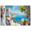 Landschap - Bloemen - Natuur - Zomer poster papier klein -3d