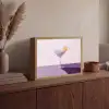 Cocktail - Paars - Minimalistisch - Citroen Light Box met batterij (Wandlamp) middel -sfeer2