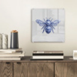 Bij - Modern - Delfts - Blauw plexiglas 5mm klein -sfeer1