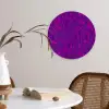 Olie - Verf - Texturen - Fel Wandcirkel kunststof plaat 5mm dik klein 188 -sfeer4