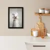 Hond - Wit - Kok KitchenYeah - Keuken - Fotolijst klein -sfeer1