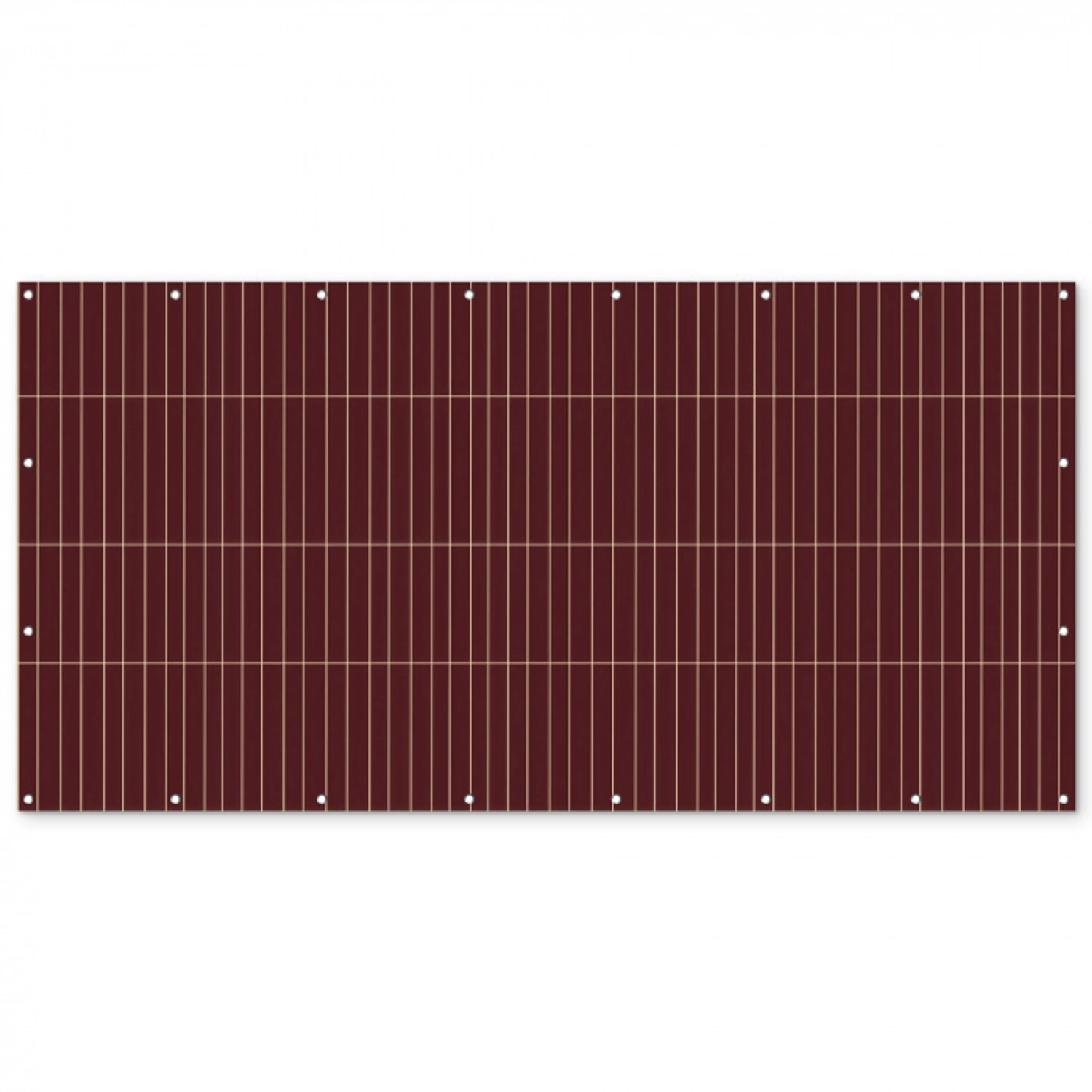Lijnen - Patroon - Bordeaux Balkonbeschermer Duitsland klein 596 -zz_3d