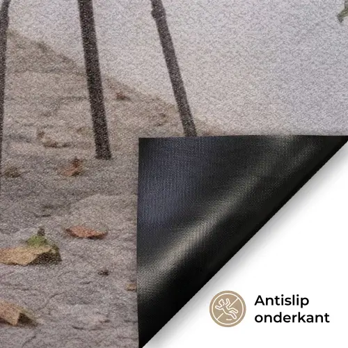 Ochtendjas - Krulspelden - Roze Deurmat klein -antislip_NL